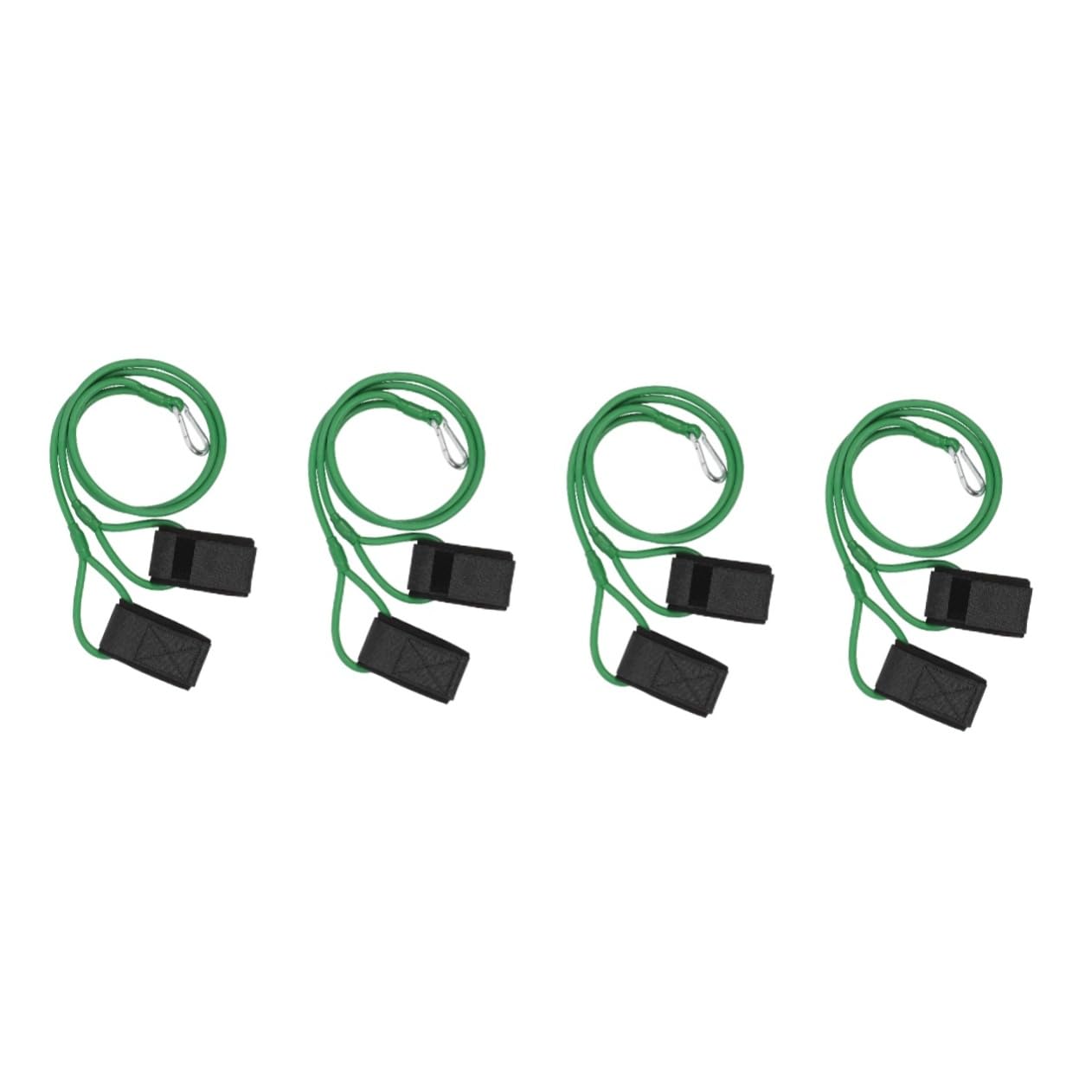 BESPORTBLE 4pezzi Fascia Di Resistenza Elastico Multiuso Per Allenamento e Allenamenti Di Baseball Corda Leggera e Portatile Per Fitness Stretching e Esercizi Di Resistenza