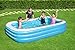 H2OGO! Blue Rectangular Inflatable Family Pool (10' x 6' x 22