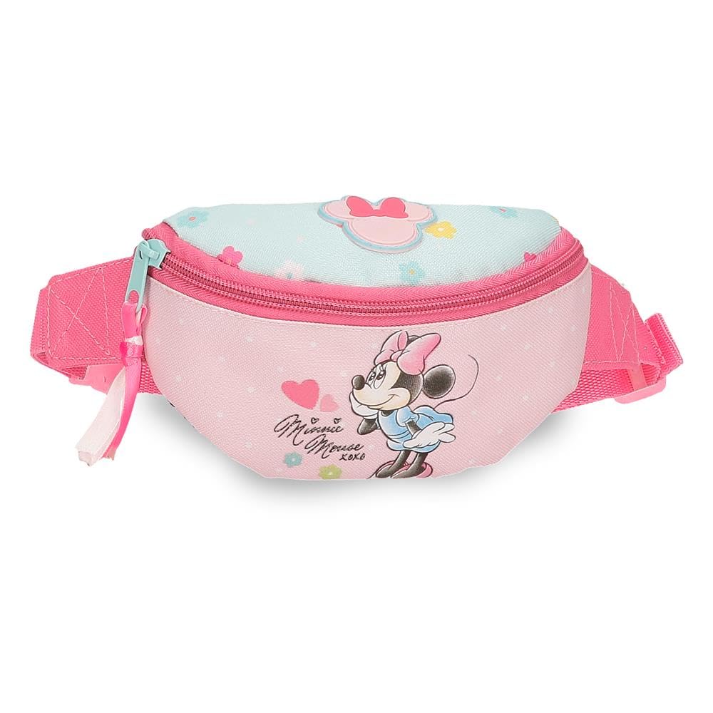 Disney Joumma Disney Minnie Imagine Riñonera Rosa 27x11x6,5 cms Poliéster L