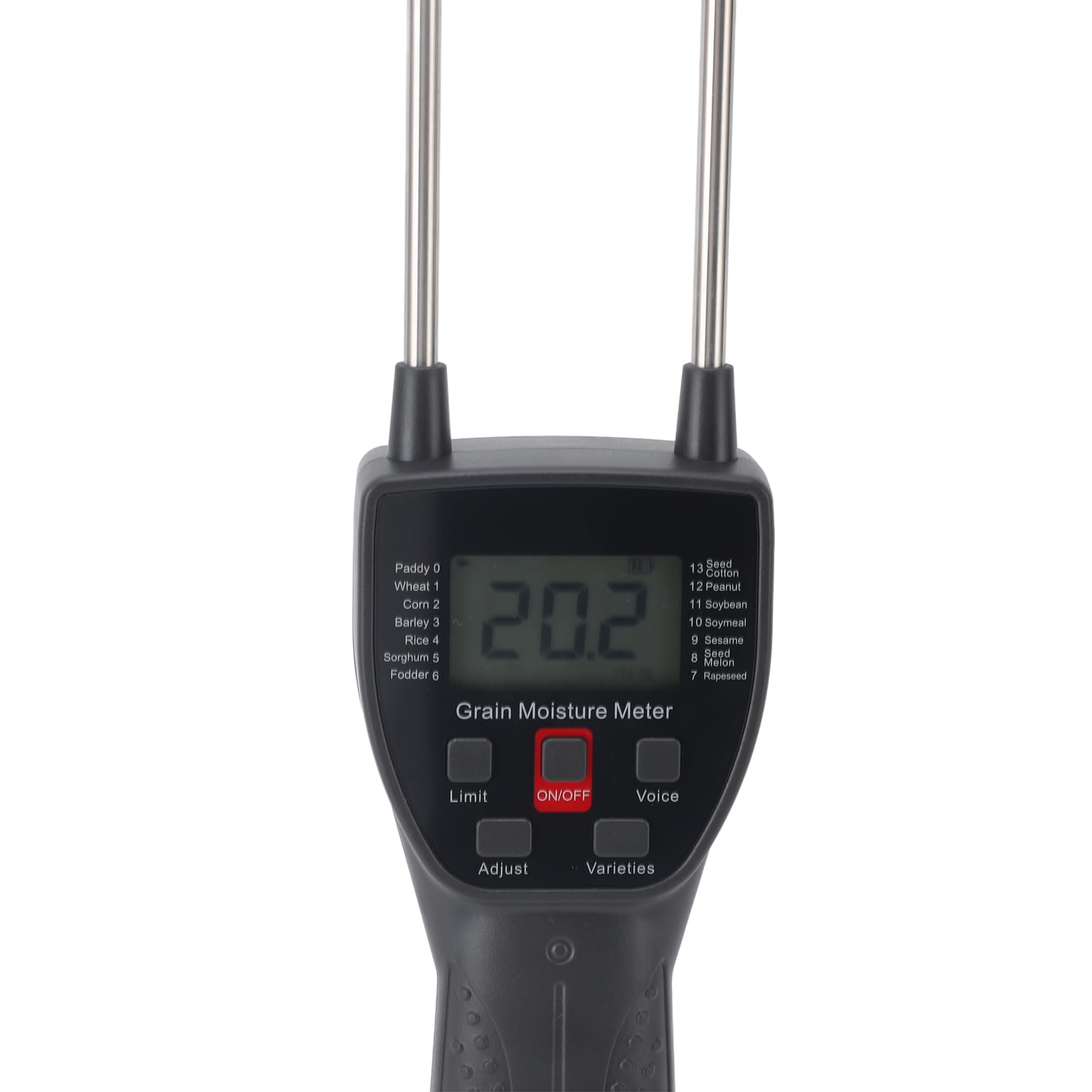 Probador de Humedad de Heno de 600 Mm, Medidor de Humedad de Grano Portátil con Sonda, Analizador Digital para Monitorear y Garantizar una Calidad óptima del Heno
