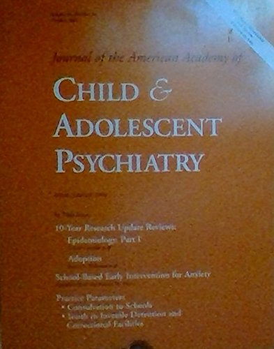 Journal of the American Academy of Child and Adolescent Psychiatry April 2005 (44,4): 10-year Research Update Review: Scales Assessing Functional Impairment; Winters; Commentary: Edelsohn