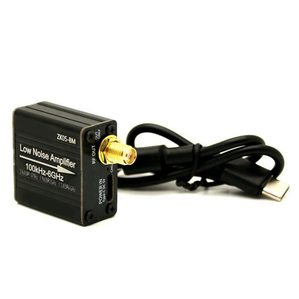 Module Préamplificateur de Puissance LNA 100KHz-6GHz/10GHz à 20dB de Gain Élevé, Amplificateur à Faible Bruit ZK05-BM