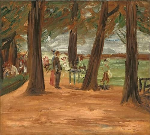 Décoration Murale 60x90cm Max Liebermann pour Grand Mur Vide