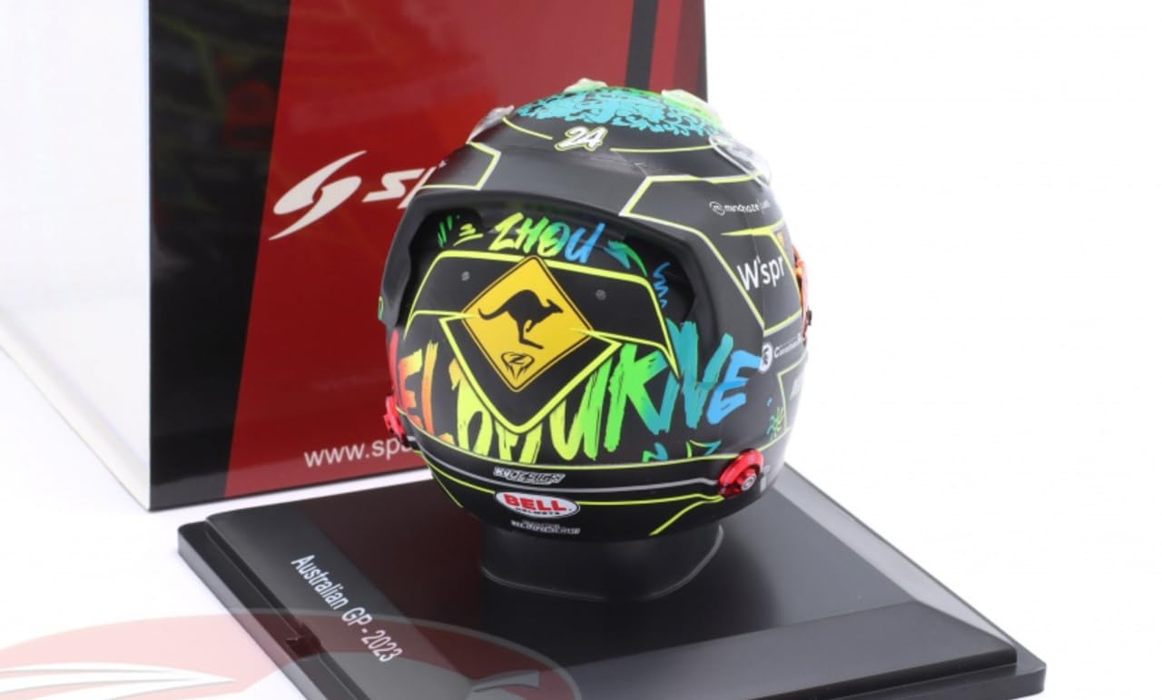 Bell Mini Line Casque Zhou Guanyu Alfa Romeo Orlen F1 2023 1/2 4100234