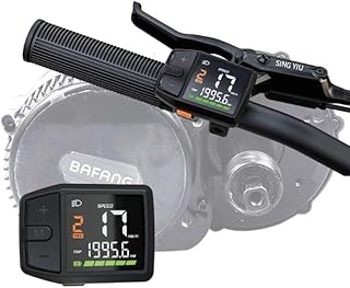 Electric Bike Bafang MID Motor DZ41 ebike Display 2 inch Color LED Screen Instrument Electric Bicycle LCD Display for BAFANG BBS0102/HD G340 G330 G510 M620 M400 HD Motor UART Protocol Mini Display