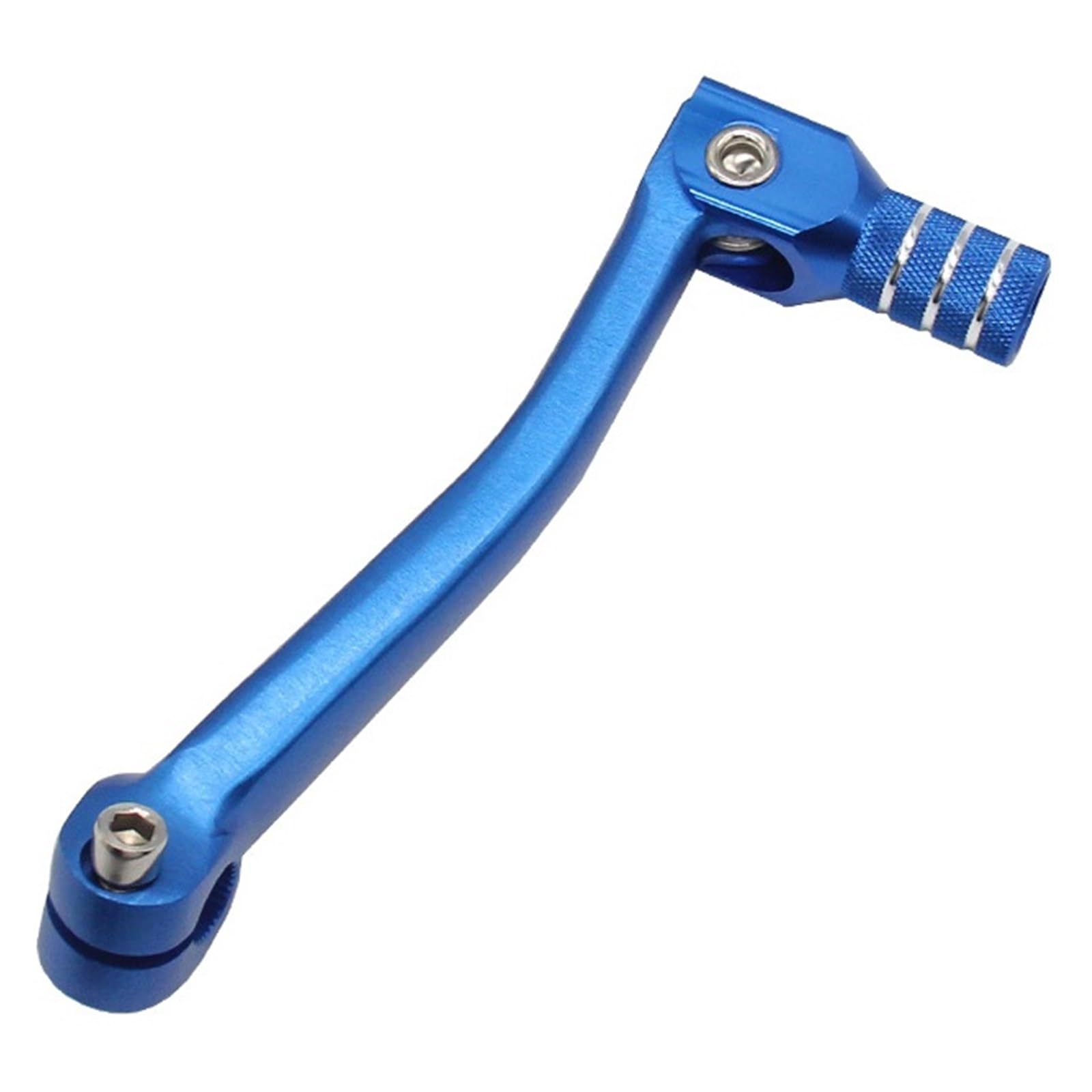 Qr0cjnpb Blue Motorcycle Gear Shifter Motorcycle Folding Gear Shift Lever Aluminum For Kayo Bo&Suer 110/125/140/150/160/250Cc Bike Pit Bikes Gear Lever