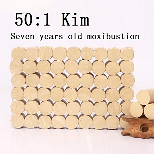 AMYMGLL 7 years Chen Ai 50:1 pure moxa moxibustion 54 roll Stick Ai Ju wild Wormwood Gold moxa disease prevention health care Ai Dewin moxibustion device applicable