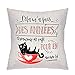 ZCHXD Cadeau de Saint Valentin Housse de Coussin Coloré 45x45 Taie d'oreiller Lin Décoration Salon Coussin Décor Chaise Voiture pour des Couples (Style 1)