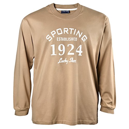 Langarmshirt Camel von Lucky Star Übergröße, XL Größe:2XL Cover