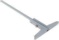 Vista 1 de Utoolmart Medidor de profundidad Vernier Caliper 5.906 in X 0.001 in, herramienta de medición de acero al carbono de precisión 1 unids