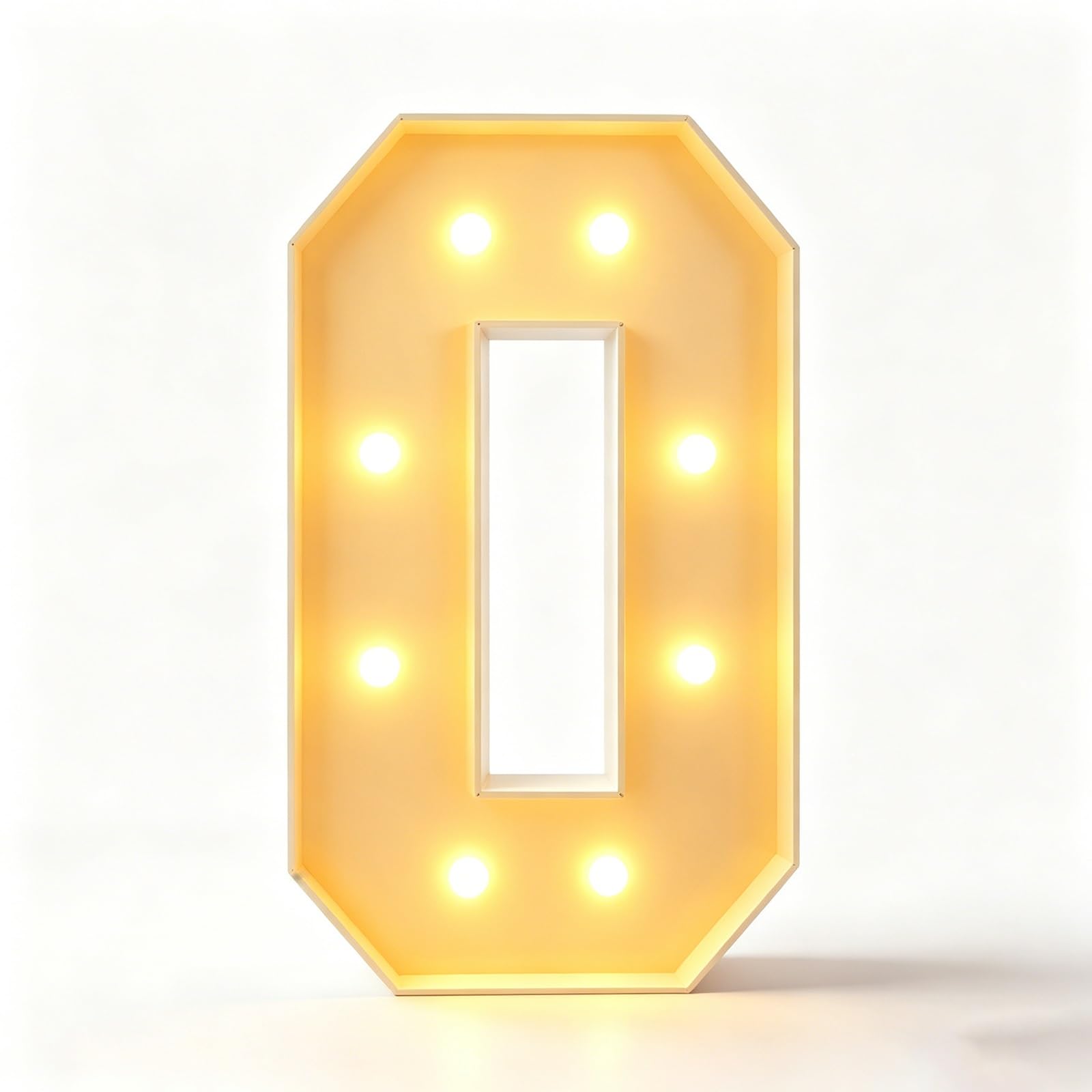 4FT Marquee Letters LED Light Up Letter(Number 0)