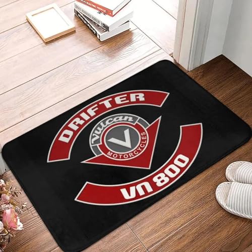 EAEQKOUC 3d Porta d'ingresso 3D Tappetino d'ingresso a pavimento Moto da esterno Cucina Bagno Zerbino Garage Moquette Tappeto - 40x60cm