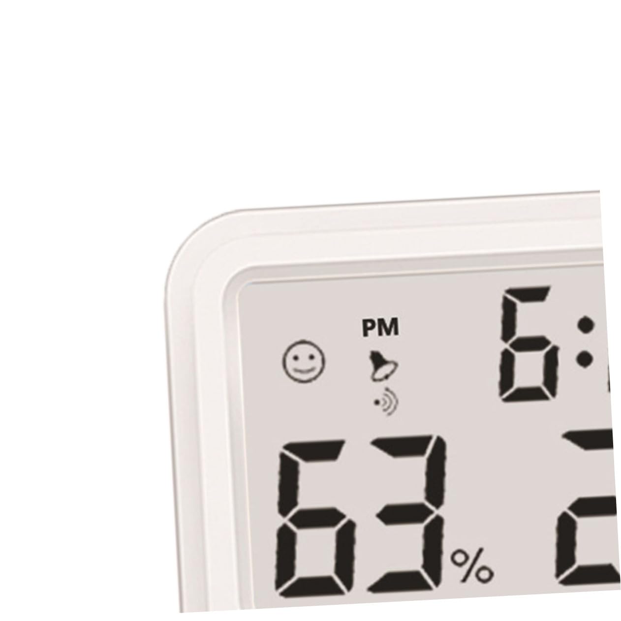 BESPORTBLE 3 Stücke Innen Mit Uhr Hygrometer Baby Home Büro Keine Batterie Weiß Präzise Temp Feuchtigkeit