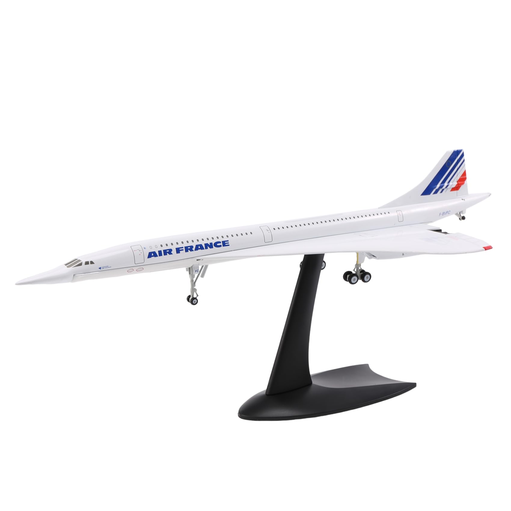 1/200 Concorde Sursonique Avion de passagers Air France Modèle pour , le bureau, la bibliothèque, la décoration