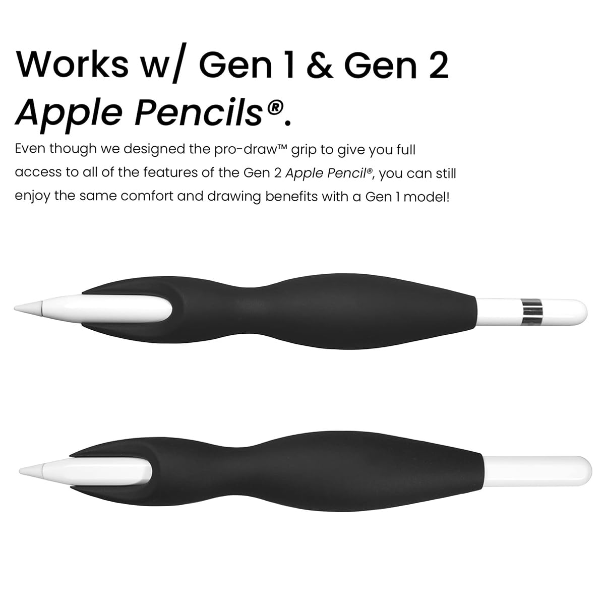 Amazon.co.jp: Ladruph The Grip Apple Pencil Pro、第1/第2世代Apple