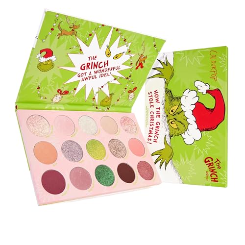 ColourPop x The Grinch How The Grinch Stole Christmas Eyeshadow P...