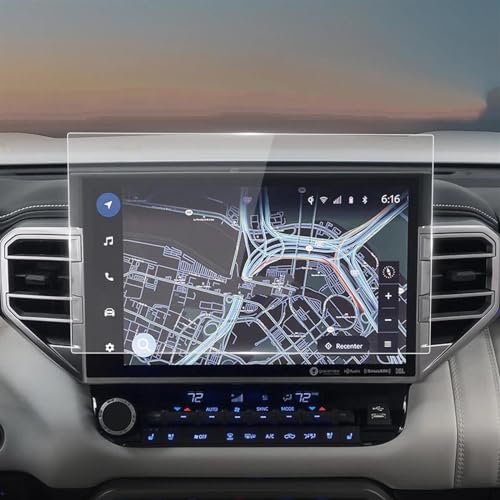Protégez l'écran Toyota Tundra 2024 contre les rayures avec ce verre bleu