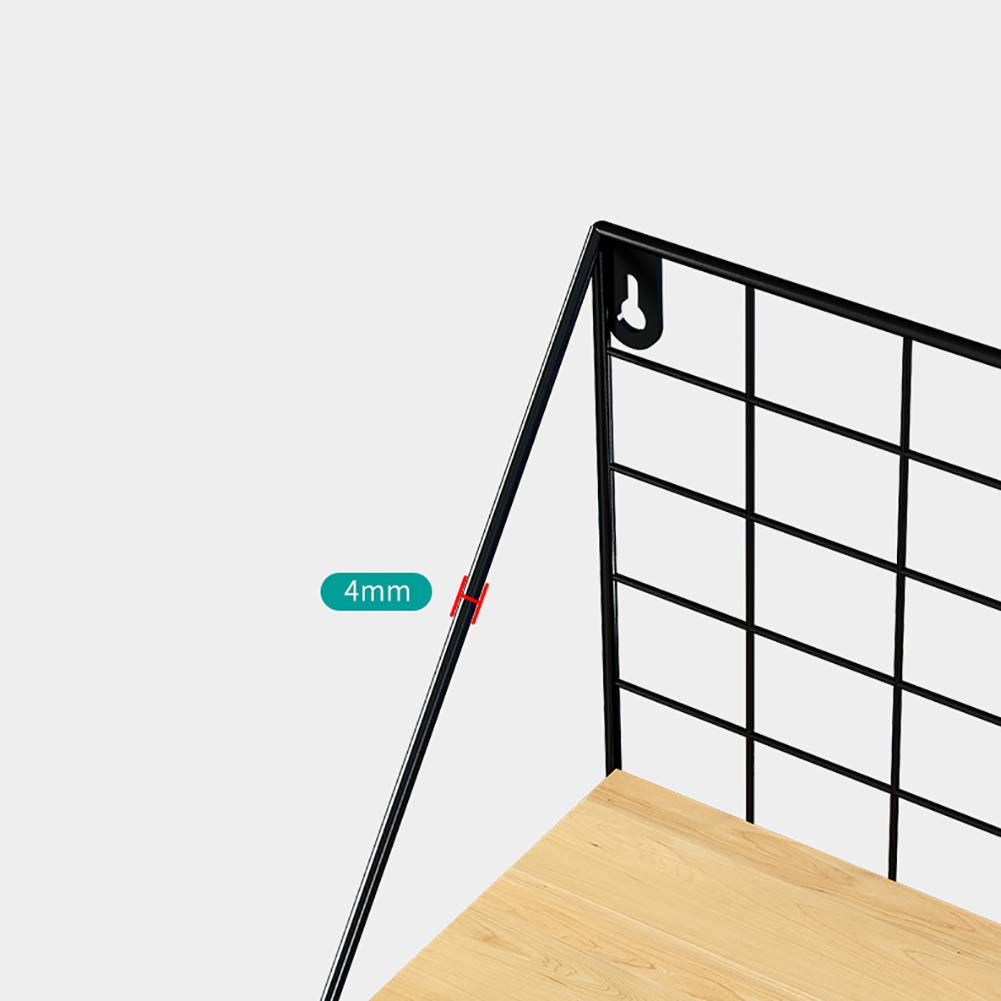 Set De 3 Estantes Flotantes De Pared,Estilo Moderno Estante De Almacenamiento Decorativo,Estante De Pared Decorativa De Techo,Carga De 10KG,para Habitación, Salón, Cocina, Pasillo