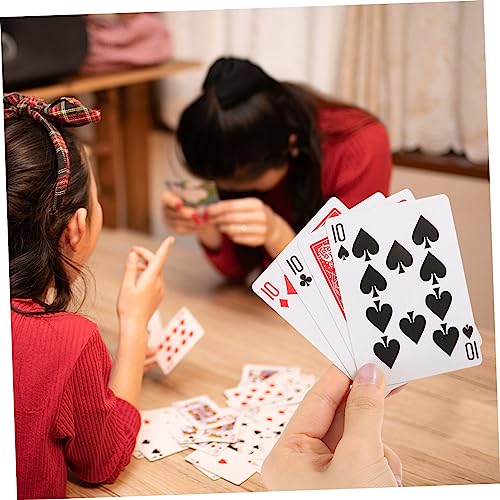 TOYANDONA 4stücke Pokerkarten Magische Spielkarten Für Partys Und Tischspiele Für Familie Und Spaß Und Unterhaltung Für Jung Und Alt – Bild 6