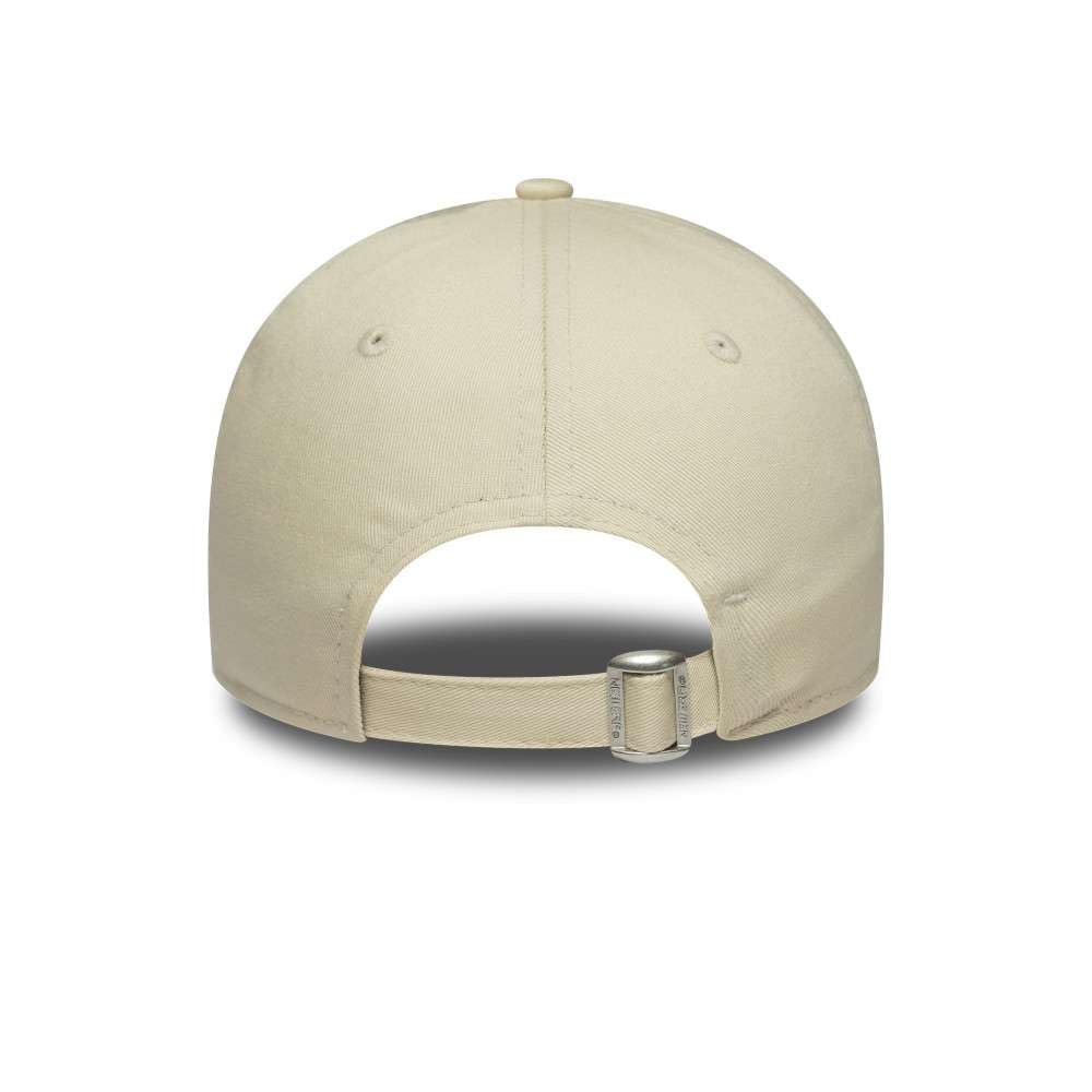 New Era Czapka z daszkiem 9Forty z metalicznym logo MLB New York Yankees Jasnobeżowa