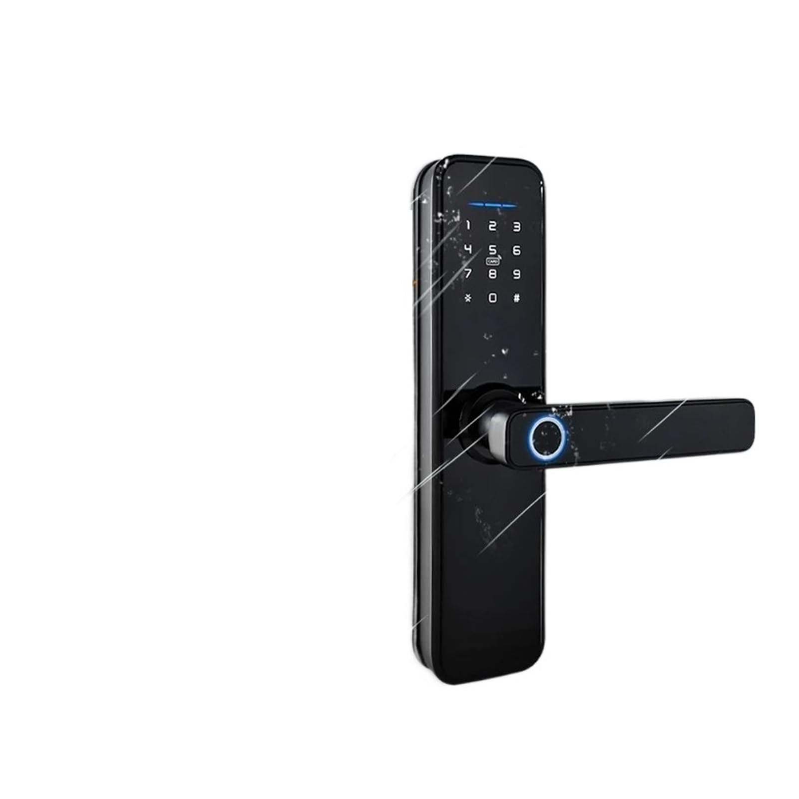 Serrure intelligente Wifi étanche avec mot de passe et empreinte digitale pour porte extérieure