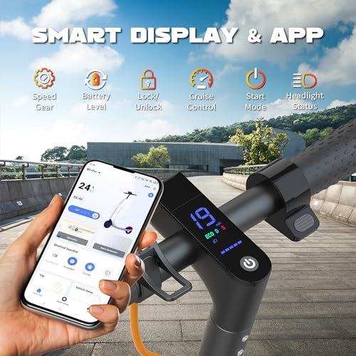 volpam electric scooter 350w500w powerful motor 85341034 solid tires 1922mph 282112 miles rangedual braking