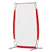 VEVOR I Screen Baseball for Batting Cage, 7x4 ft Baseball & Softball Safety Screen, Body Protector Portable Batting Screen with Carry Bag & Ground Stakes, Baseball Pitching Net for Pitchers Protection