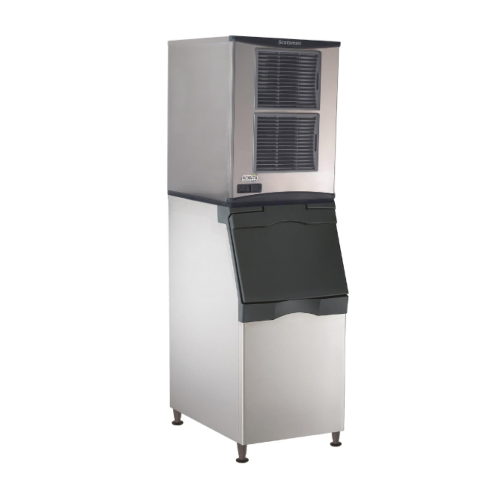 Scotsman Prodigy Plus Flake Ice 22" Ice Maker - 1056 Lb/Day, 370 Lb Storage Bin on Fridge.com - View 2
