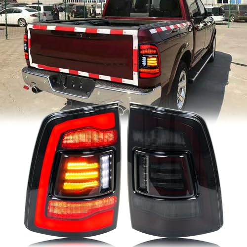Feux arrière LED étanches Dodge Ram clignotant dynamique 4th Gen