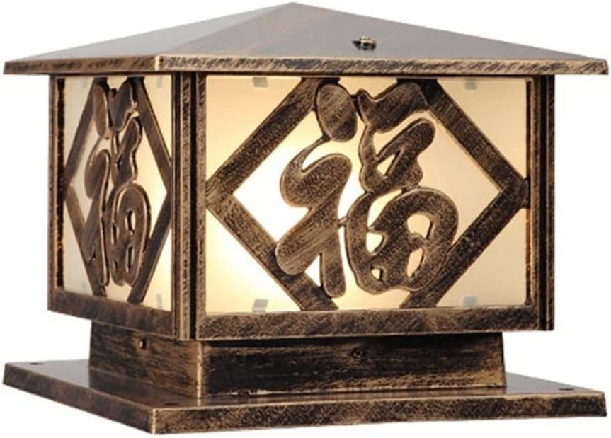 Lanterne extérieure de jardin luminaire étanche IP55 pour éclairage de terrasse et patio