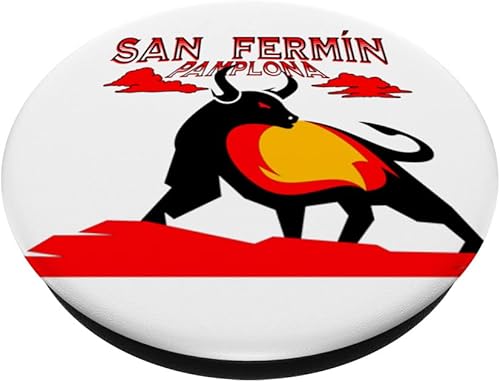Miniatura 2 de Sanfermines San Fermín Pamplona Encierro Navarra PopSockets Swappable PopGrip