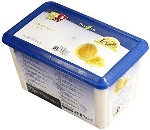 Finely Ground Lemon Peel, Fresh from Frozen, 500g