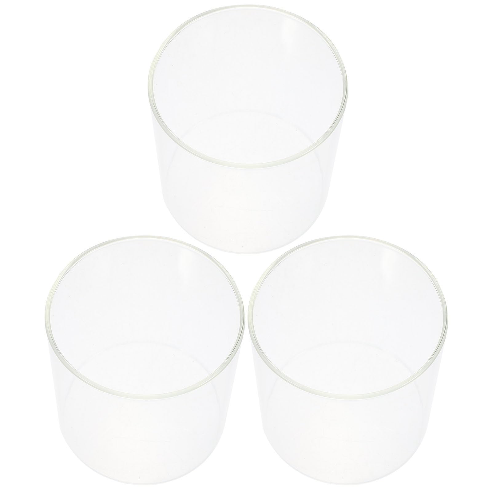 Vases cylindriques en verre pour boutures en hydroponie et décoration de bureau
