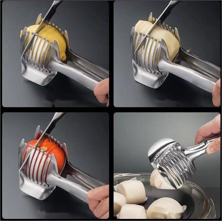 Oignon Acier Inoxydable Coupe Légumes Trancheuse P... – Grandado