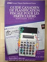 Guide Canadien De Planification Fiscale Pour Les Particuliers 0459573772 Book Cover