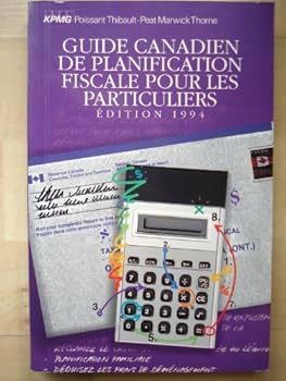 Unknown Binding Guide Canadien De Planification Fiscale Pour Les Particuliers Book