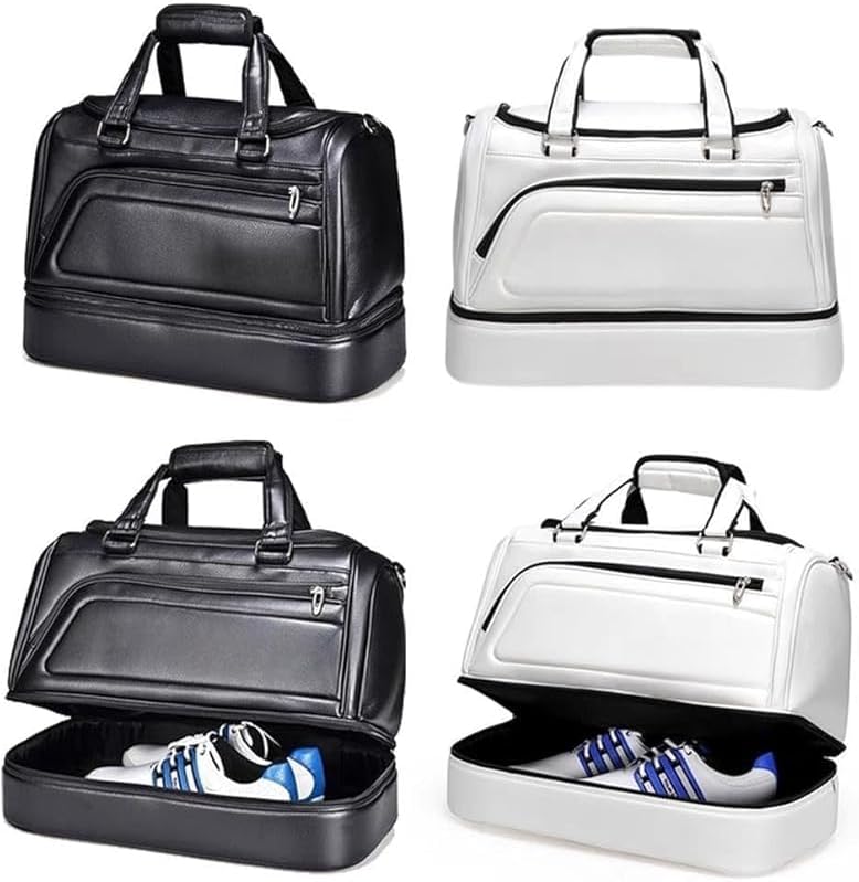 AZIEBAY ゴルフウェアバッグ、二重層ゴルフバッグ、防水、ユニセックス