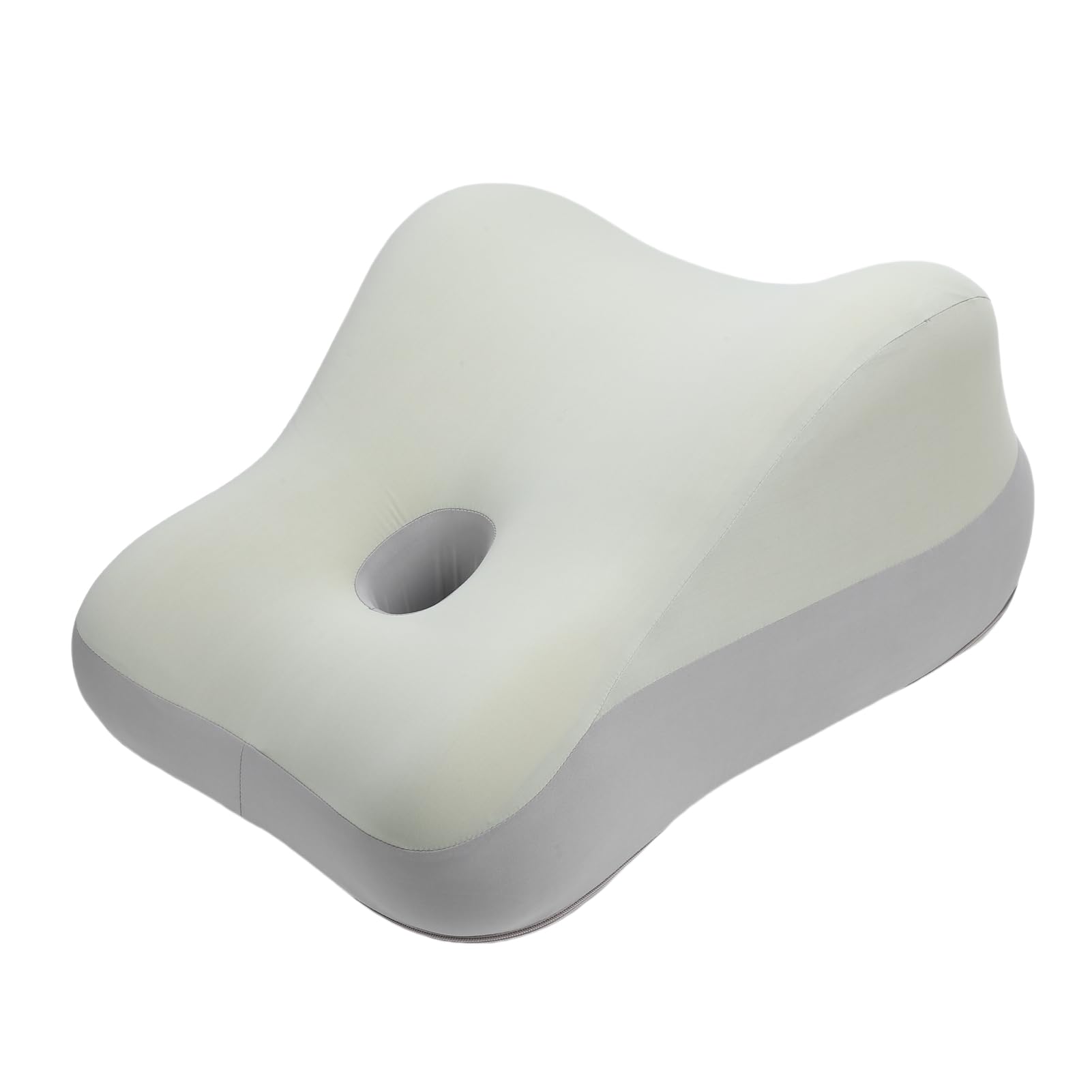 Almohada para Glúteos, Cojín Ergonómico de Algodón con Memoria para Descansar y Elevar Las Piernas (Verde)