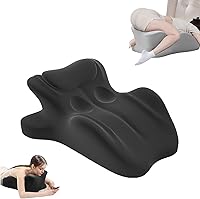 Vista 1 de Almohada para Parejas para Intimidad y Apoyo - Cuña de Espuma Viscoelástica de 27° - Posición Perfecta al Instante - Soporte Lumbar y de Cuello
