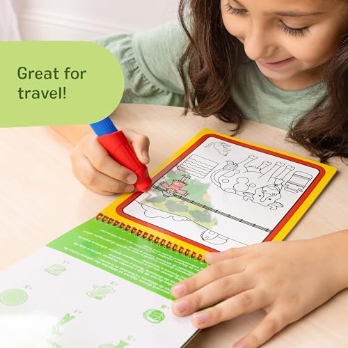 Image of Melissa & Doug Water Wow! Mess Free Coloring Book, Reusable Water-Reveal Activity Pad, On The Farm, Travel Toys, Party Favors, for Toddlers & Kids Ages 3+