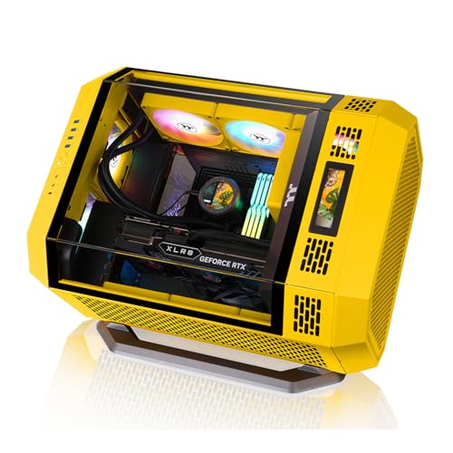 Image of Thermaltake CT140 EX ARGB Sync PC Cooling Fan 3 Pack, PWM 500~1800 RPM, 5V Motherboard Sync, 16.8 Million Colors 9 LEDs, MagForce 2.0 Connectors, Hydraulic Bearing, Bumblebee, CL-F217-PL14GS-A