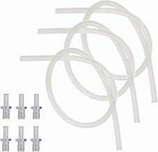 Milk Hose 3 x & Connection Nipple 6 x for Fully Automatic Coffee Machines - Compatible with Jura Fully Machines Impressa Giga