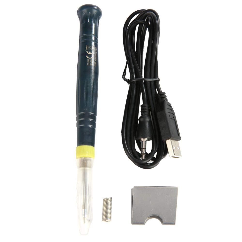 Jimfoty Portable Usb Electric Soldering Iron 5V 8W Diy Smd Pcb Soldering Repair Tool Weld Kit Usb Powered Soldering Iron