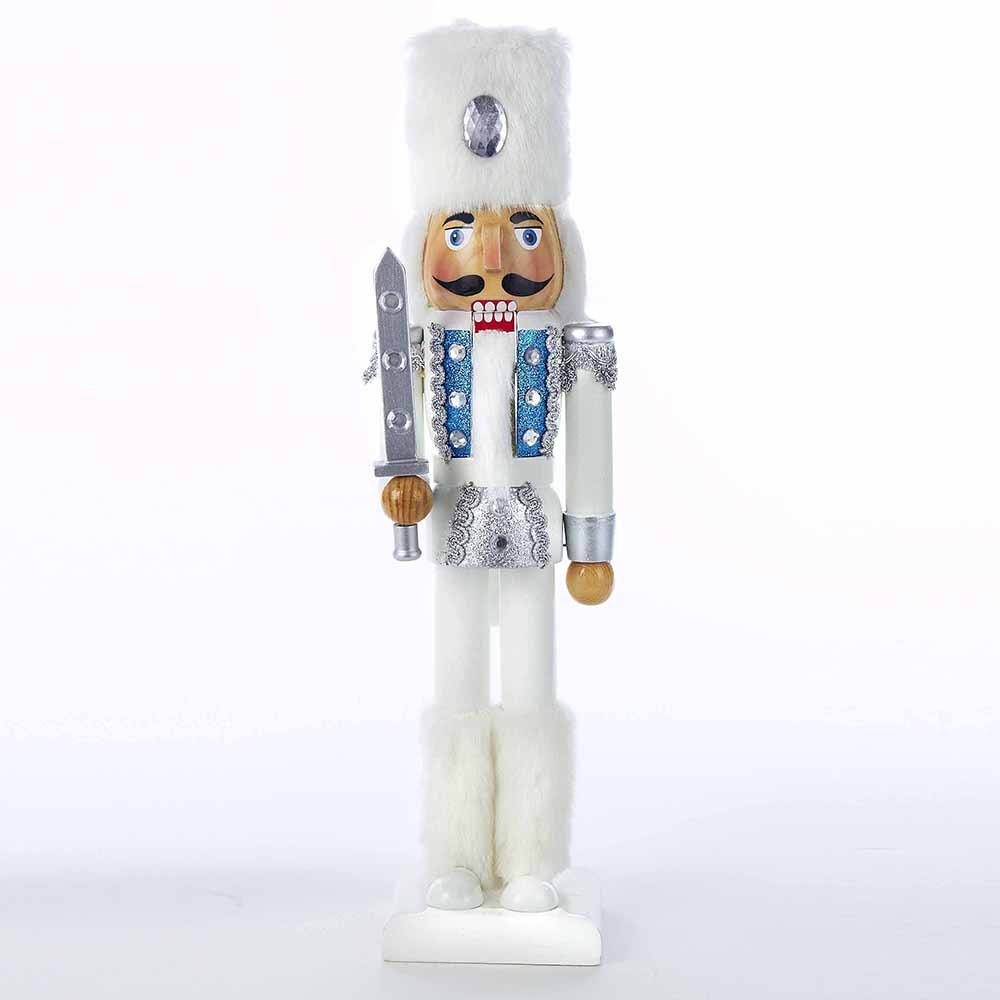 Kurt S. Adler Kurt Adler Russian, 15-Inch, White Nutcracker