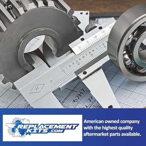 Image of REPLACEMENTKITS.COM Bush Hog Hydraulic Seal Replacement Kit | Compatible with Bush Hog M300, 2447QT, 2446QT, 2426QT, 2427QT Boom & Bucket Cylinders | Replaces Part 25H49328