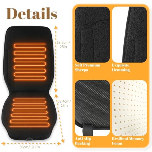 Heated Seat Cover with Timer