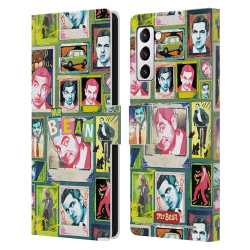 Étui portefeuille Samsung S21+ protège écran Mr. Bean