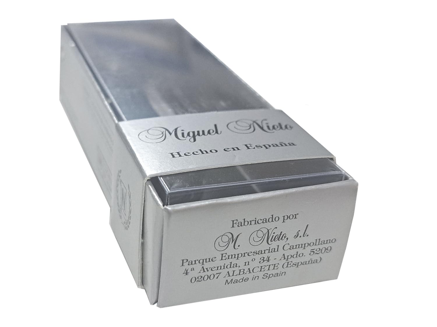 Tiendas LGP - MIGUEL NIETO Navaja Luck 50-AN, con hoja en acero inoxidable Böhler N695co hoja de 8 cm. y empuñadura en Palo de Serpiente Pulida, Hueco con cordón fiador incluido