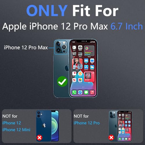 Coque iPhone 12 Pro Max antichoc très résistante aux chutes avec protège-écran - 2