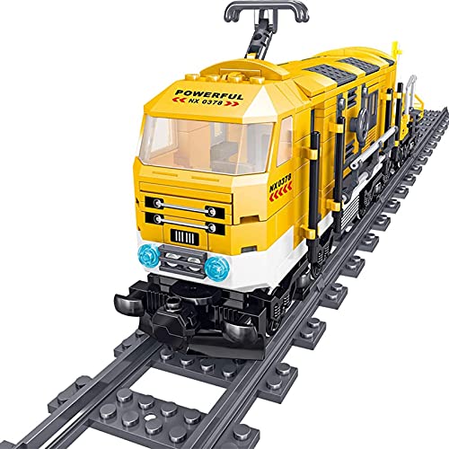 FYHCY Bausteine Zug Dampflokomotive Modell 431 Klemmbausteine Kompatibel mit Lego Technik, ohne Schienen – Bild 6